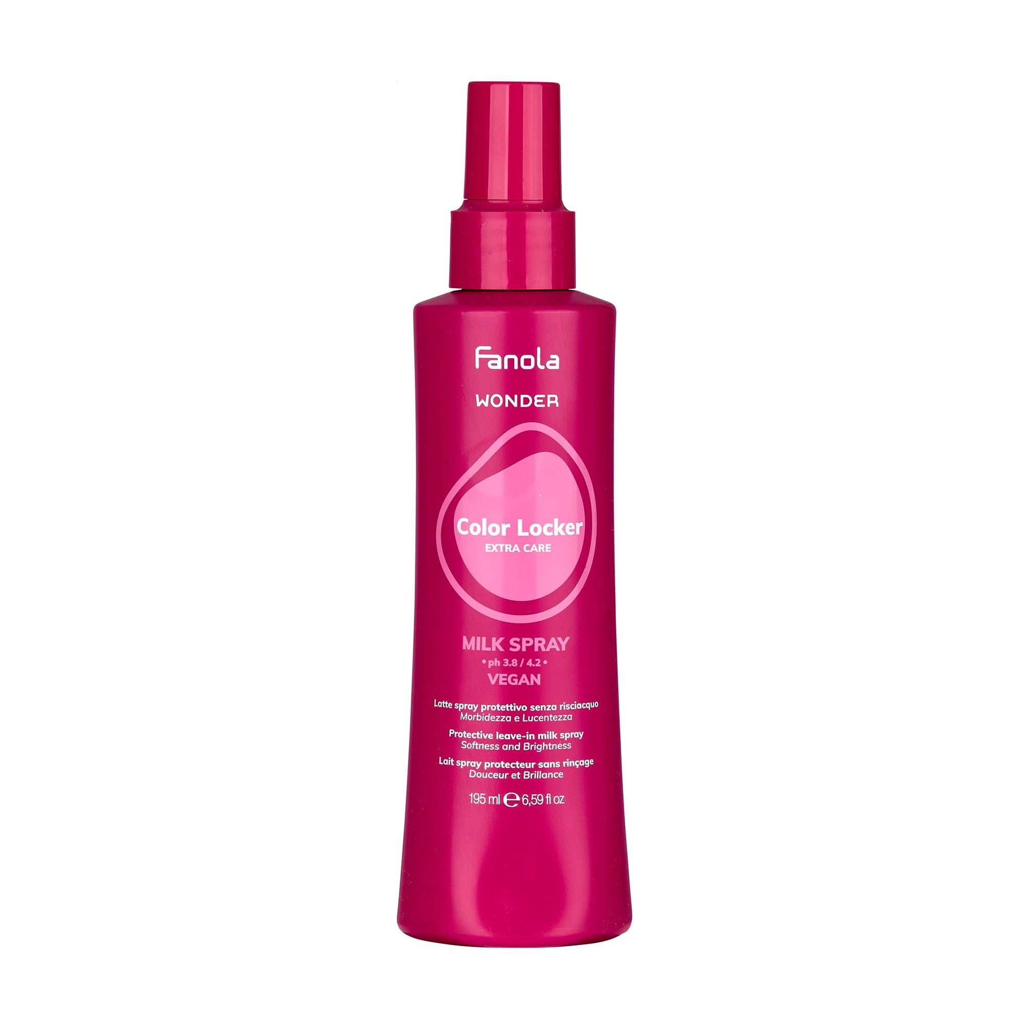 Незмивний спрей-молочко Fanola Wonder Color Locker Extra Care Milk Spray для фарбованого волосся, 195 мл